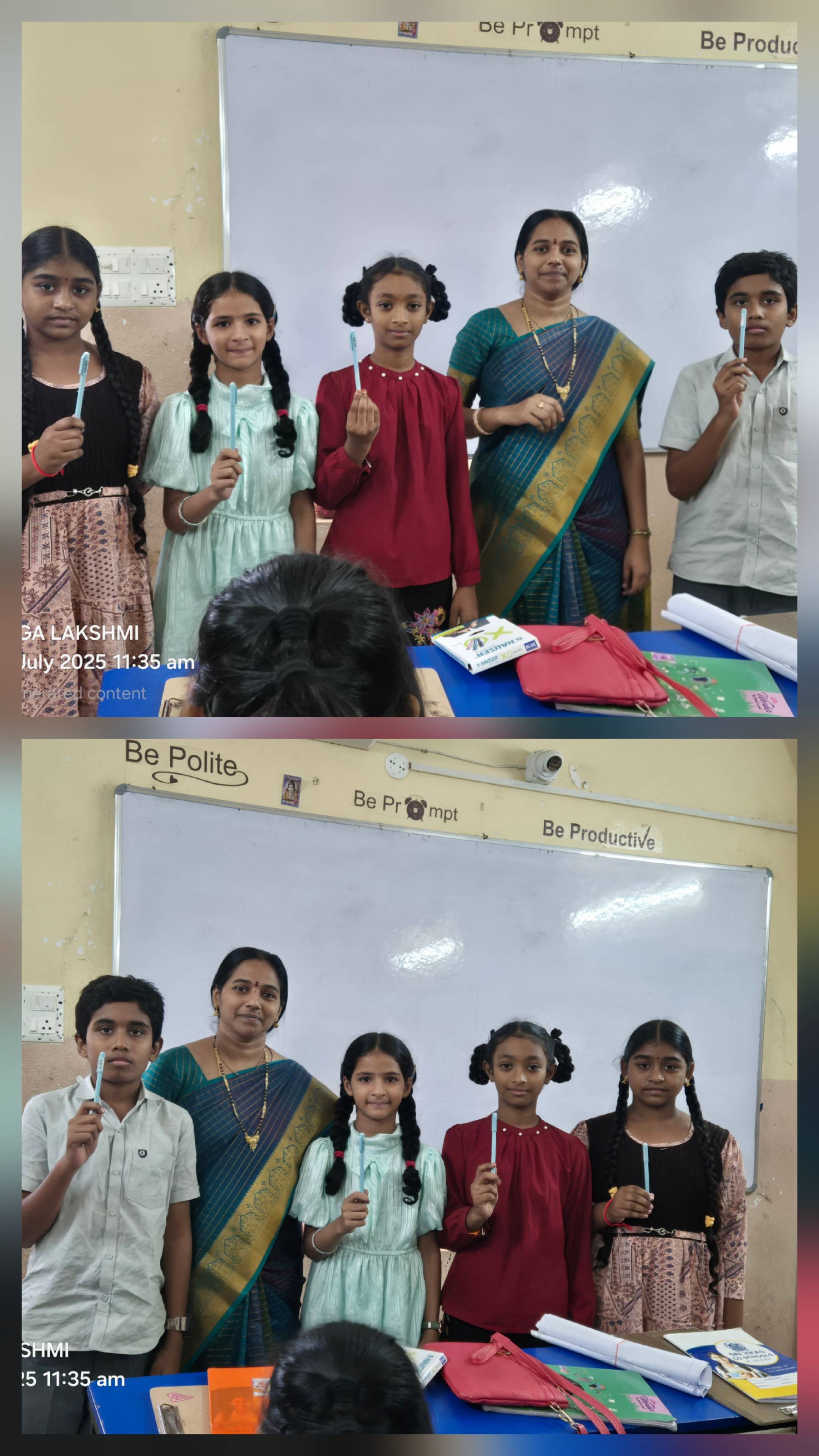 Appreciating students